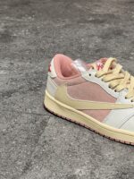 Air Jordan 1 Low Travis Scott Shy Pink - تصویر 2